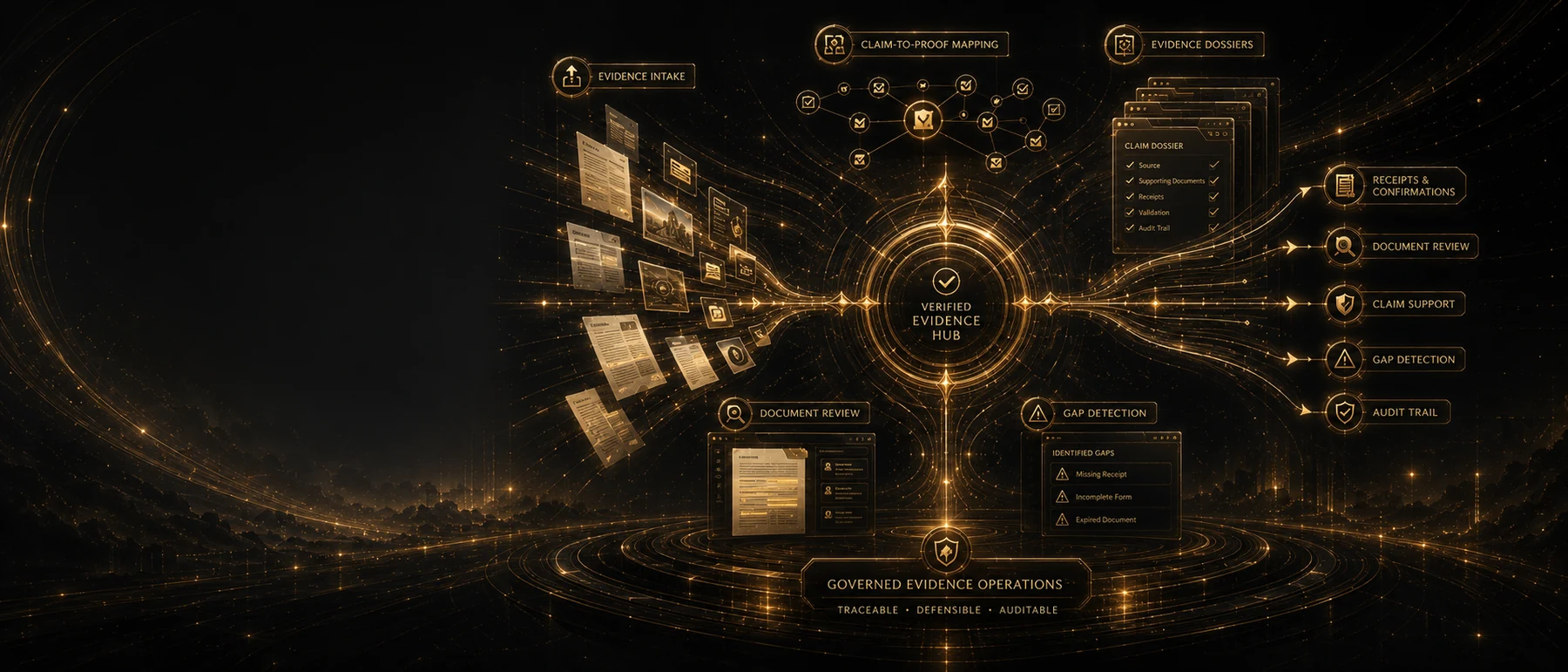 Evidex cinematic suite environment